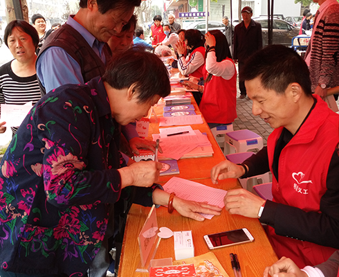 “我行动，我健康”卫生月社区服务